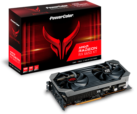 PowerColor Radeon RX 6650 XT 8GB Red Devil