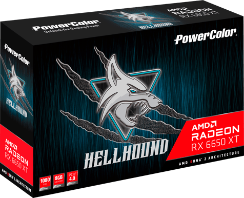 PowerColor Radeon RX 6650 XT 8GB Hellhound