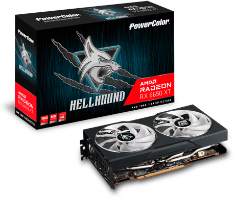 PowerColor Radeon RX 6650 XT 8GB Hellhound