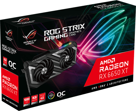 ASUS Radeon RX 6650 XT 8GB ROG STRIX GAMING OC