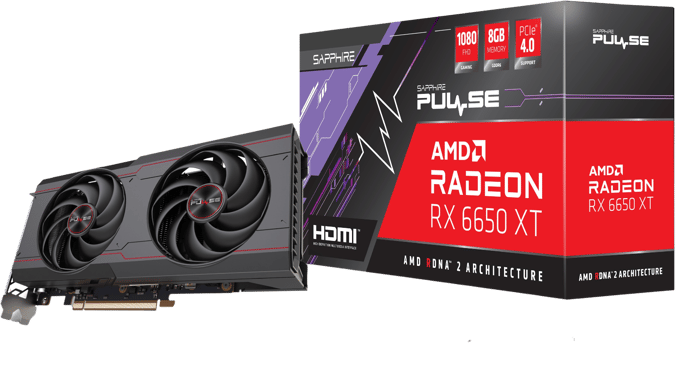 Sapphire Radeon RX 6650 XT 8GB Pulse OC