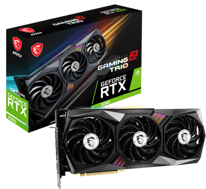 MSI GeForce RTX 3060 12G GAMING Z TRIO