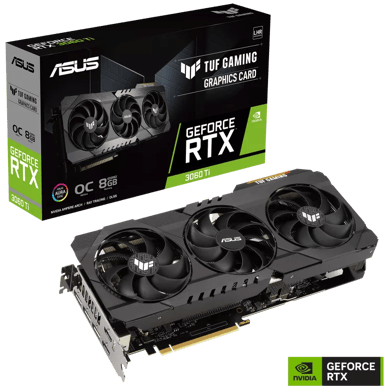 ASUS GeForce RTX 3060 Ti 8GB TUF GAMING OC
