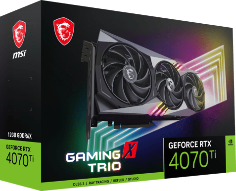 MSI GeForce RTX 4070 Ti 12GB GAMING X TRIO