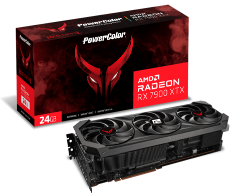 PowerColor Radeon RX 7900 XTX 24GB Red Devil OC