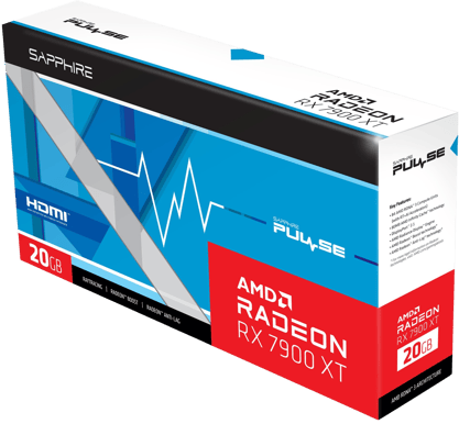 Sapphire Radeon RX 7900 XT 20GB Pulse Gaming OC