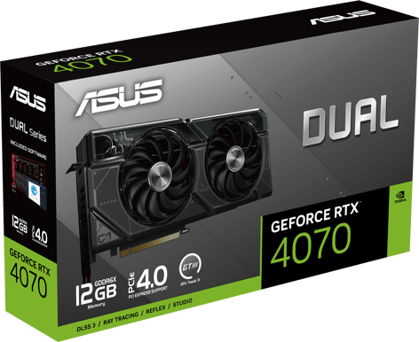 ASUS GeForce RTX 4070 12GB DUAL