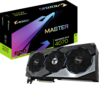 Gigabyte GeForce RTX 4070 12GB AORUS MASTER