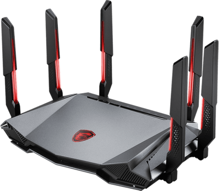 MSI RadiX AXE6600 WiFi 6E Tri-band Gaming Router