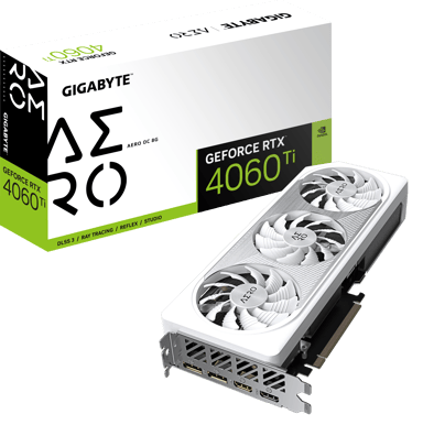 Gigabyte GeForce RTX 4060 Ti 8GB AERO OC