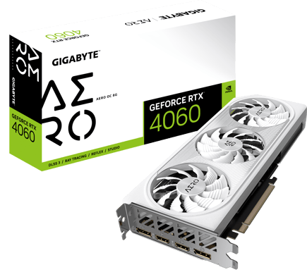 Gigabyte GeForce RTX 4060 AERO OC 8G