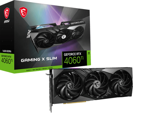 MSI GeForce RTX 4060 Ti 16GB Gaming X Slim