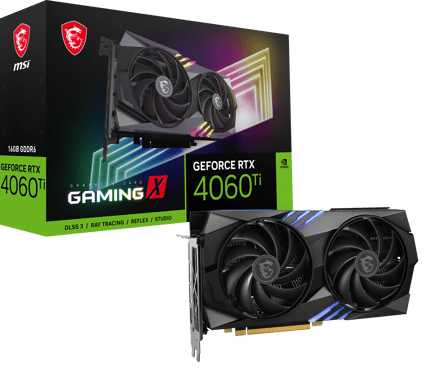 MSI GeForce RTX 4060 Ti 16GB Gaming X