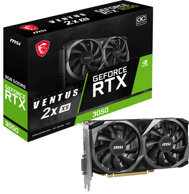 MSI GeForce RTX 3050 8GB VENTUS 2X XS OC
