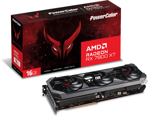 PowerColor Radeon RX 7800 XT 16GB Red Devil
