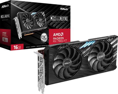 ASRock Radeon RX 7800 XT 16GB Challenger