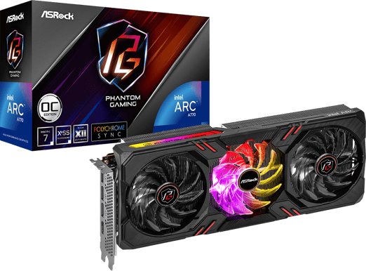 ASRock Arc A770 16GB Phantom Gaming OC