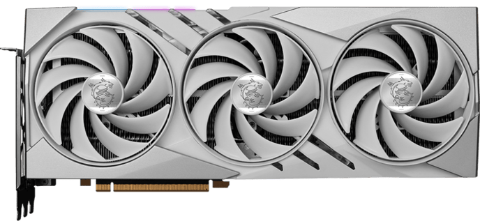 MSI GeForce RTX 4080 16GB Gaming X Slim White
