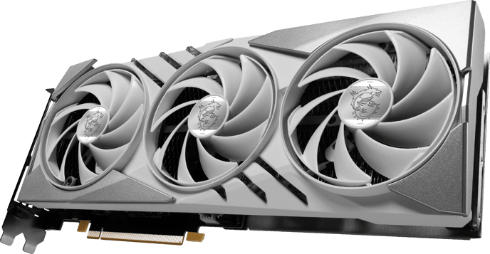 MSI GeForce RTX 4070 Super 12GB Gaming X Slim White