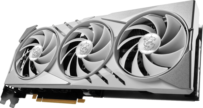 MSI GeForce RTX 4070 Ti Super 16GB Gaming X Slim White