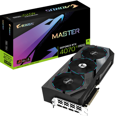 Gigabyte GeForce RTX 4070 Ti Super 16GB Aorus Master