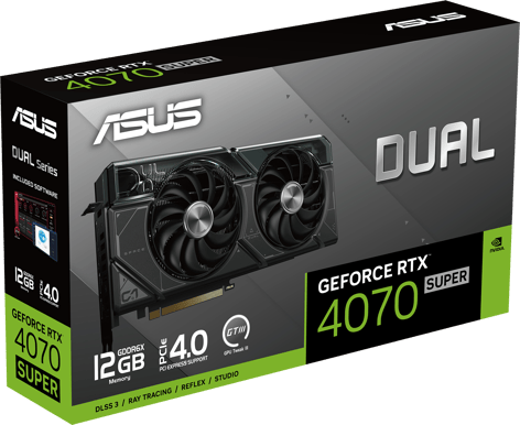 ASUS GeForce RTX 4070 Super 12GB Dual
