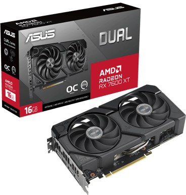 ASUS Radeon RX 7600 XT 16GB DUAL OC