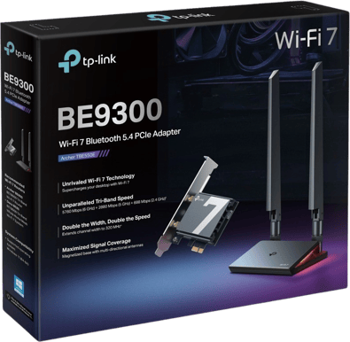 TP-Link Archer TBE550E BE9300 Wi-Fi 7 BT