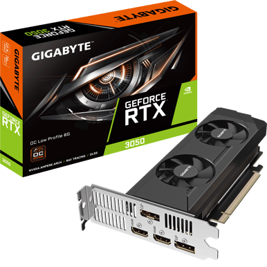 Gigabyte GeForce RTX 3050 6GB OC Low Profile