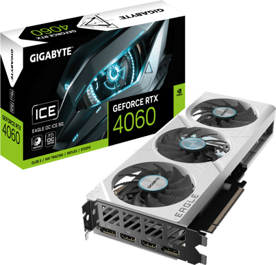 Gigabyte GeForce RTX 4060 8GB Eagle OC ICE