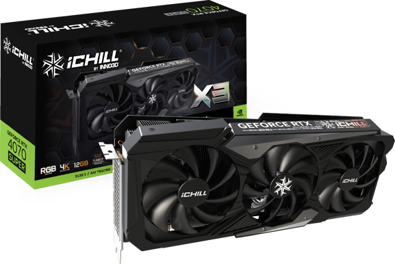 INNO3D GeForce RTX 4070 SUPER 12GB iCHILL X3 OC