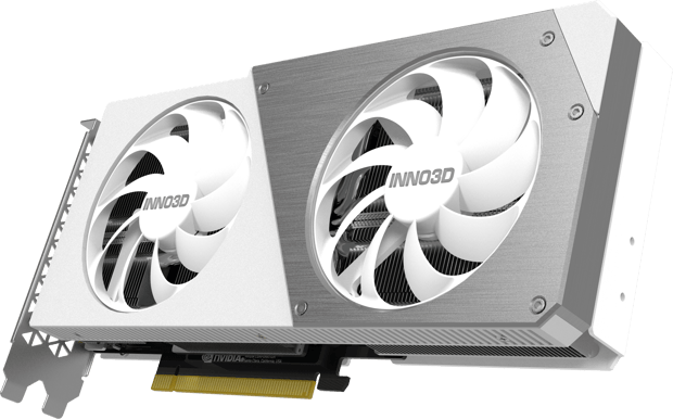 INNO3D GeForce RTX 4070 Ti SUPER 16GB Twin X2 OC White