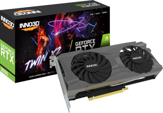 INNO3D GeForce RTX 3050 8GB Twin X2 V2