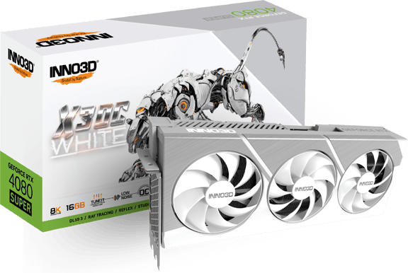 INNO3D GeForce RTX 4080 SUPER 16GB X3 OC White
