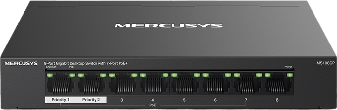 Mercusys MS108GP PoE+