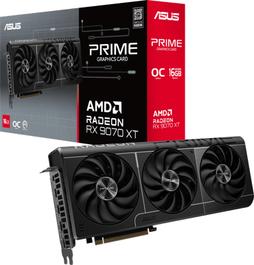 ASUS Radeon RX 9070 XT 16GB Prime OC
