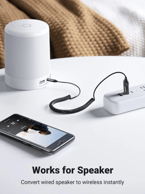 UGREEN Bluetooth Car Receiver Aux med mic