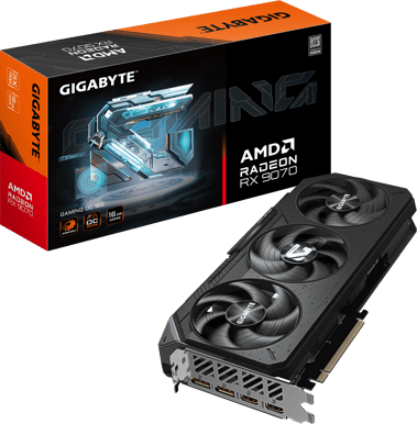 Gigabyte Radeon RX 9070 16GB Gaming OC
