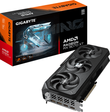 Gigabyte Radeon RX 9070 XT 16GB Gaming OC