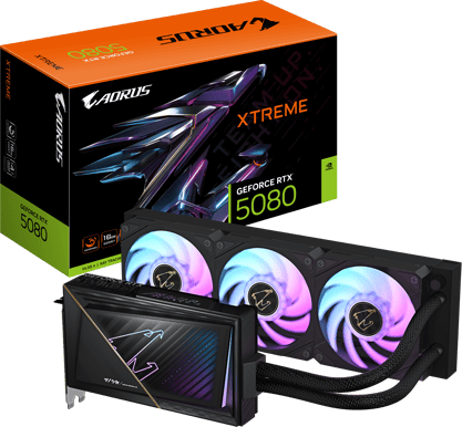 Gigabyte GeForce RTX 5080 16GB Aorus Xtreme Waterforce