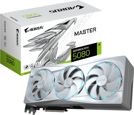 Gigabyte GeForce RTX 5080 16GB Aorus Master Ice
