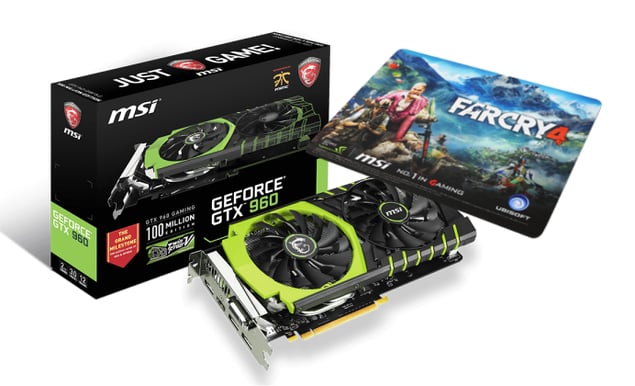 MSI GeForce GTX 960 2GB Gaming