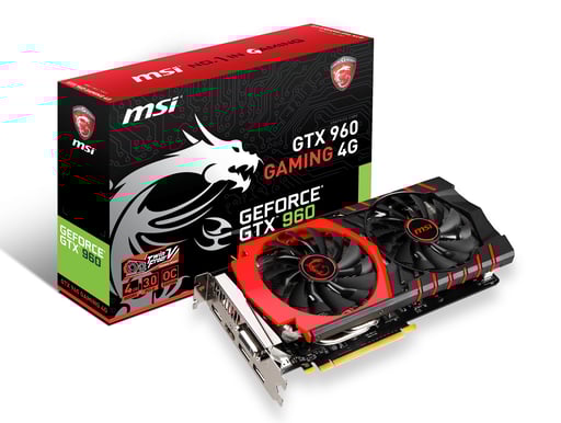 MSI GeForce GTX 960 4GB Gaming
