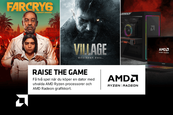Spelkupong - AMD Ryzen + Radeon - Raise The Game