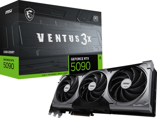 MSI GeForce RTX 5090 32GB Ventus 3X OC