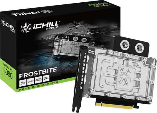 INNO3D GeForce RTX 5080 16GB iCHILL Frostbite