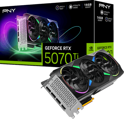 PNY GeForce RTX 5070 Ti 16GB ARGB OC