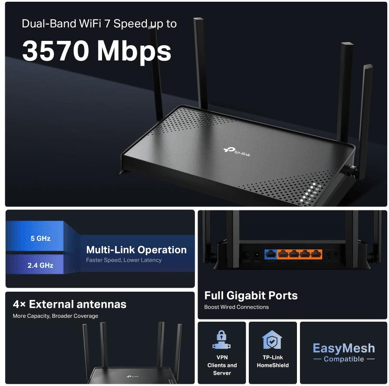 TP-Link Archer BE220 BE3600