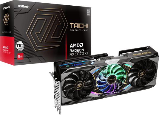 ASRock Radeon RX 9070 XT 16GB Taichi OC