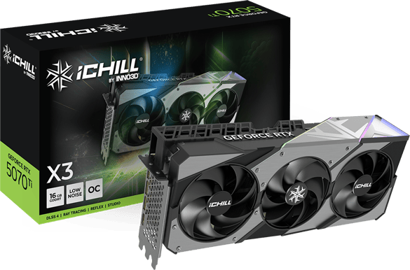 INNO3D GeForce RTX 5070 Ti 16GB iCHILL X3